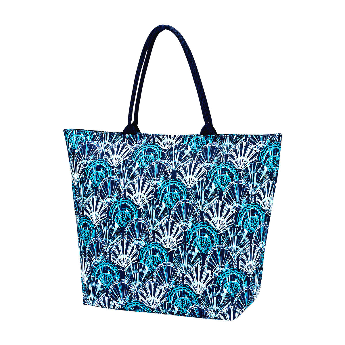 Aquaholic Seashell Beach Bag