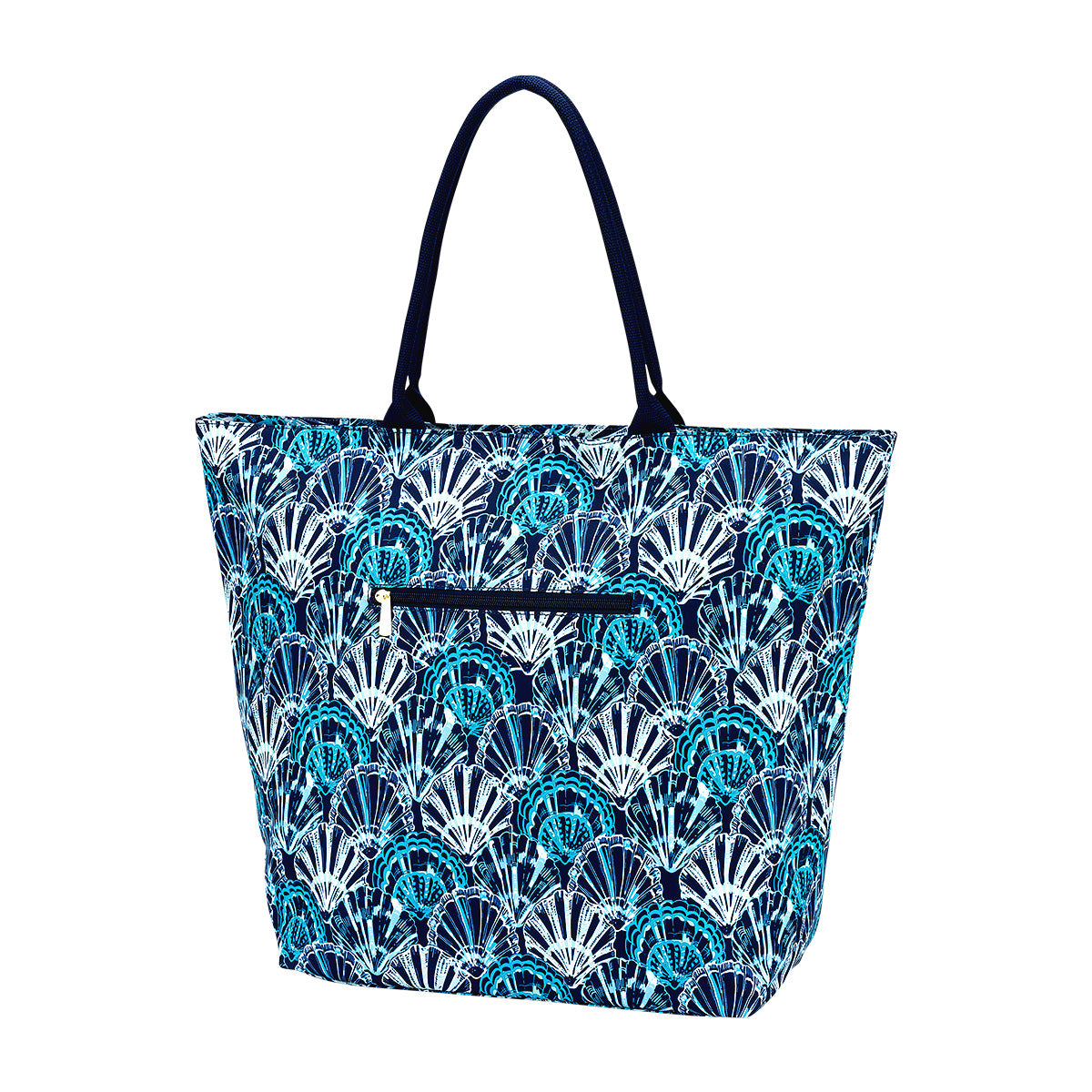 Aquaholic Seashell Beach Bag